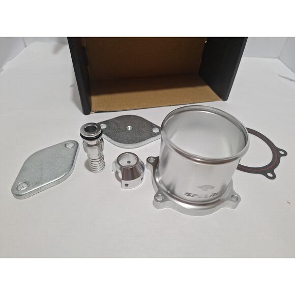 SPELAB Turbo Inlet Elbow Kit for 6.7 Cummins – Block Off Plates Complete - Picture 2 of 5